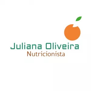 Logo Nutricionista com Fruta para Editar Online
