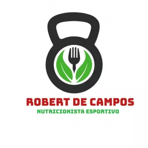 Logo Nutricionista Esportivo com Kettlebell para Editar Online
