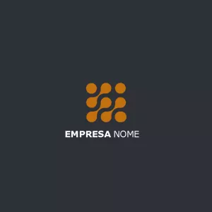 Logotipo Abstrato de Tecnologia Editável para Sua Marca
