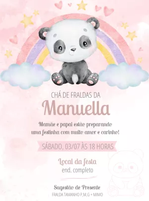 Invito baby shower – Statico – Decore Arte