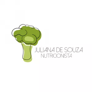 Logo Nutricionista com Brócolis para Editar Online