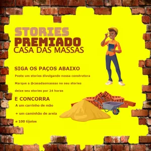 Post de Sorteio para Construtora para Editar Online
