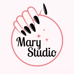 Logotipo Manicure com Unhas e Mão para Editar Online