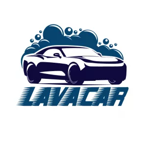 Logo Editável para Lava Rápido e Estética Automotiva