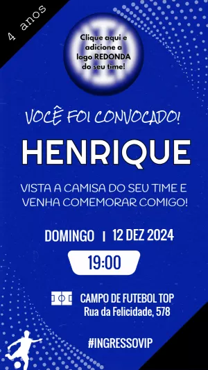 Soccer Birthday Invitation – Static – Felicity Artes