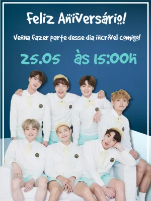 Invitation d'anniversaire KPop Demon Hunters – Statique – Wolf Designer