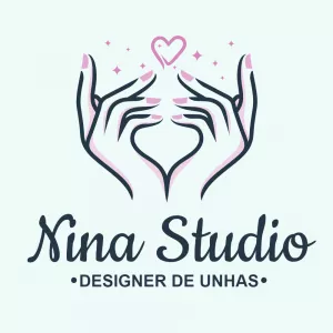 Logo Manicure e Designer de Unhas Editável para Editar