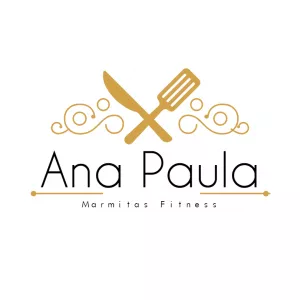 Logo Marmitaria Fitness Elegante para Editar Online