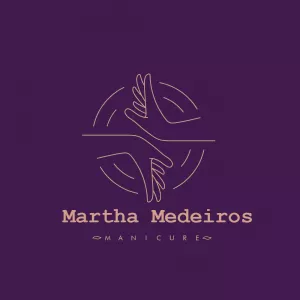 Logotipo para Manicure e Nail Designer Editável Online