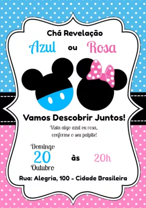 Gender Reveal Invitation – Static – Osvaldo