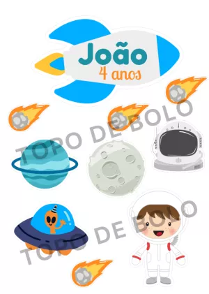 Cake Topper – Static – Convites e Artes Digitais