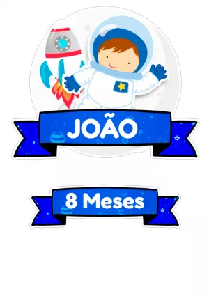 Cake Topper – Static – Augusto Renan