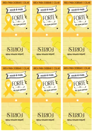 Capa para Pirulito Setembro Amarelo para Editar Online