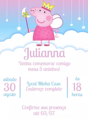 Invitación de cumpleaños Princesas – Estático – Jonathan Fiuza