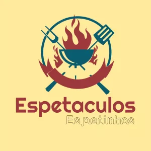 Logotipo para Churrasco e Espetinho para Editar Online