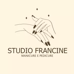 Logo Manicure Profissional Editável para Nail Designer