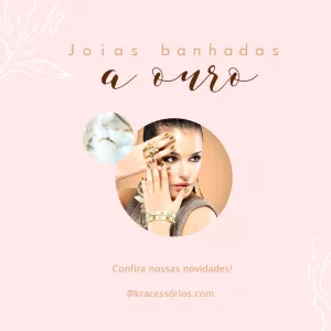 Post para Joalheria Elegante para Editar Online