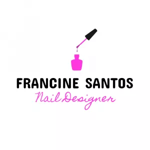 Logo Editável para Manicure e Nail Designer para Editar