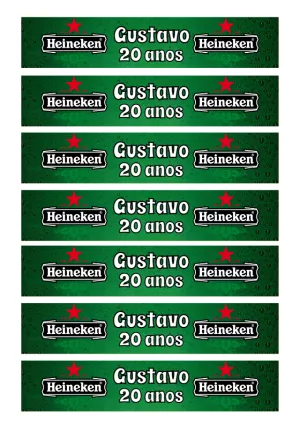 Rótulo de Aniversário Tema Cerveja para Editar Online