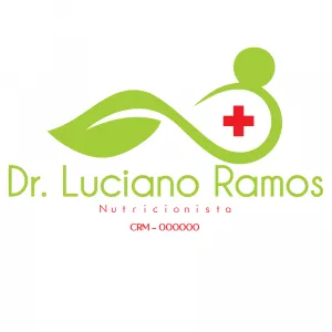 Logo Nutricionista com Símbolo de Saúde para Editar Online