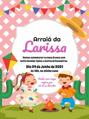 Festa-Junina-Einladung – Statisch – Querido Convite