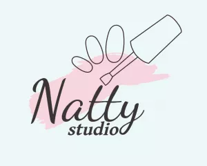 Logo Manicure Profissional para Editar Online