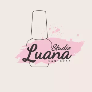 Logo Editável para Manicure e Salão de Beleza para Editar