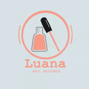 Logotipo Manicure com Esmalte Editável Online