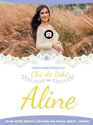 Invito baby shower – Statico – Wolf Designer