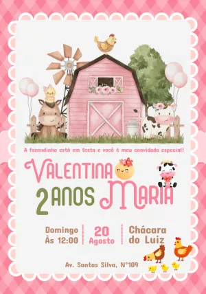 Animals Birthday Invitation – Static – Wolf Designer