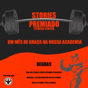 Post Stories Premiado para Academia Editável Online