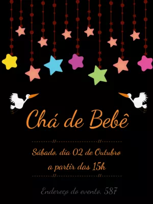 Invito baby shower – Statico – Wolf Designer