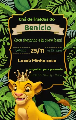 Invito baby shower – Statico – Baby Convites