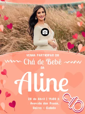Invito baby shower – Statico – Wolf Designer