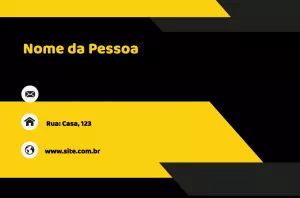 Cartão de Visita Moderno para Empresas para Editar Online