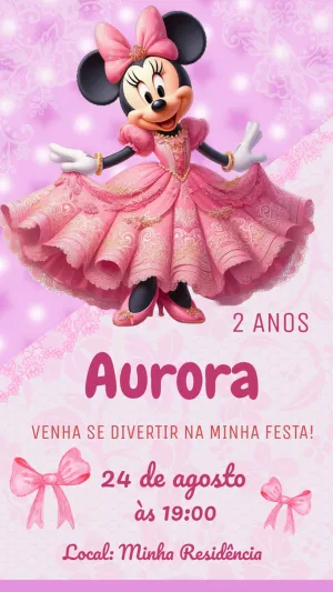 Invitación de cumpleaños Princesas – Estático – Felicity Artes
