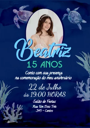 Quinceañera Invitation – Static – Jotta