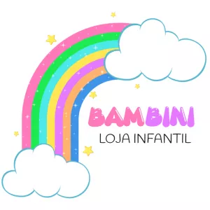 Logo Loja Infantil Arco-íris e Nuvens para Editar Online