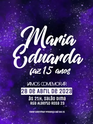 Quinceañera Invitation – Static – Querido Convite