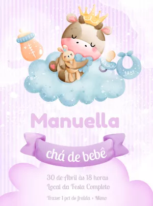 Invito baby shower – Statico – Decore Arte