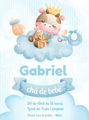 Invito baby shower – Statico – Decore Arte