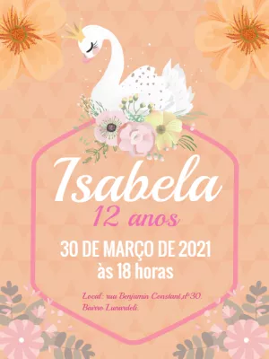 Invitación de cumpleaños Princesas – Estático – Gley Leobas