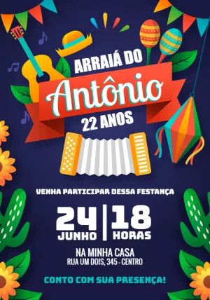 Festa-Junina-Einladung – Statisch – Jotta