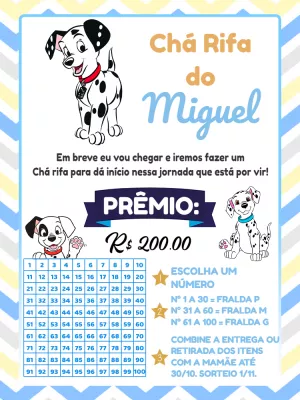 Baby Shower Raffle – Static – Pedro Henrique