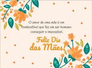 Cartão Dia das Mães Floral Delicado para Editar Online