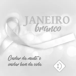 Post Janeiro Branco com Laço Branco para Editar Online