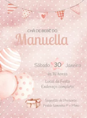 Invito baby shower – Statico – Decore Arte