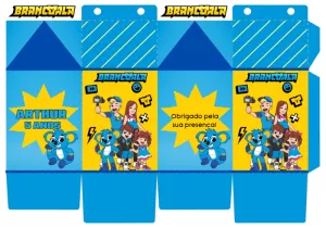 Caixa Milk Brancoala para Aniversário para Editar Online