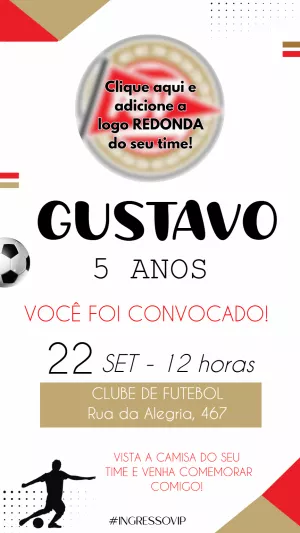 Soccer Birthday Invitation – Static – Felicity Artes