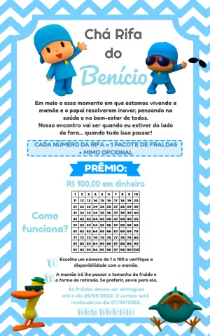 Baby Shower Raffle – Static – Pedro Henrique